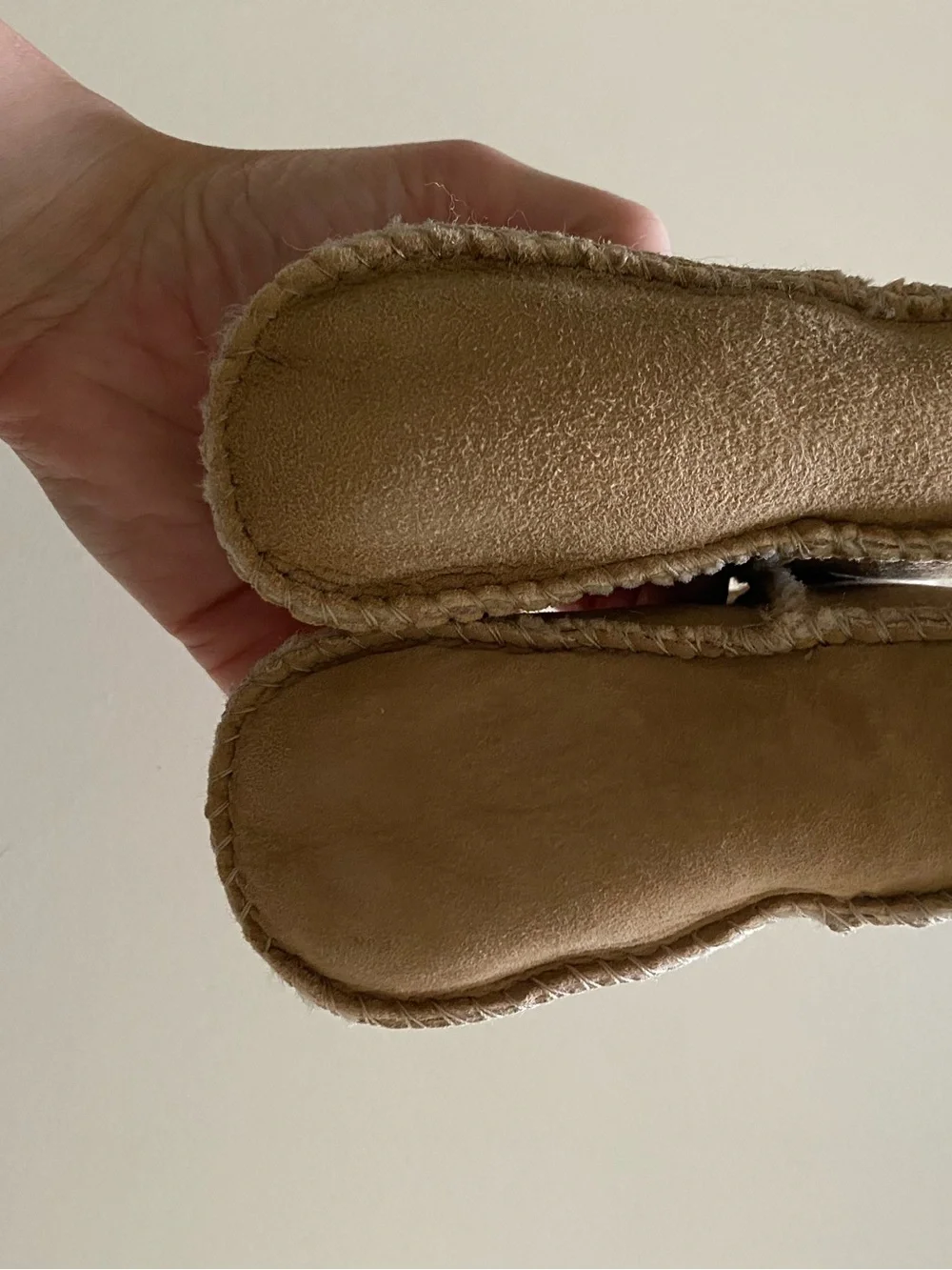 UGG Baby Mini Booties in Chestnut Suede